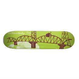Hawthorne Bridge, PDX Skateboard