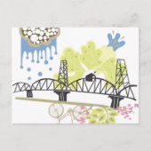 Hawthorne Bridge Portland Briefkaart (Voorkant)
