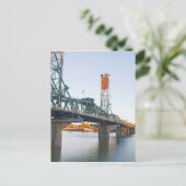 Hawthorne Bridge Portland overdag Briefkaart (Staand voorkant)