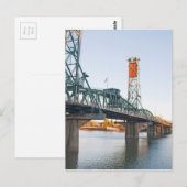 Hawthorne Bridge Portland overdag Briefkaart (Voorkant / Achterkant)