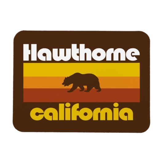 Hawthorne, Californië Magneet (Horizontaal)