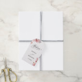 Hawthorne Calligraphy Thank You Cadeaulabel (Met Touw)