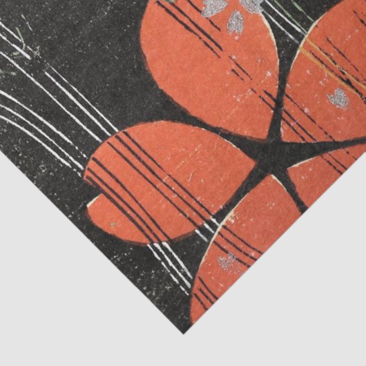 Hawwaiian Hibiscus Petals in water Tissuepapier (Detail)