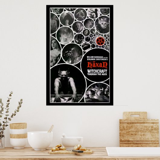 HAXAN WITCHCRAFT IN DE LEEFTIJD POSTER (Keuken)