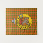 Hay Ancient Tartan Clan Badge Tapestry Wandkleed (Voorkant (horizontaal))