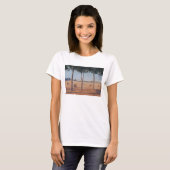 Hay Bales en Pines Pienza 2012 T-shirt (Voorkant volledig)
