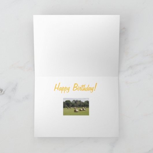 Hay Bales Kaart (Binnen)