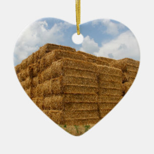 HaY BaLEs Keramisch Ornament