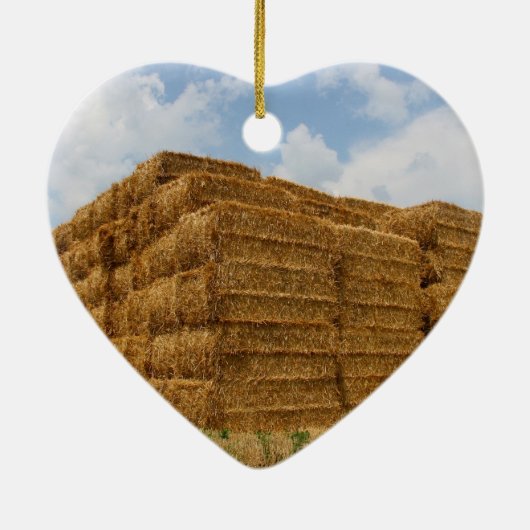 HaY BaLEs Keramisch Ornament (Achterkant)