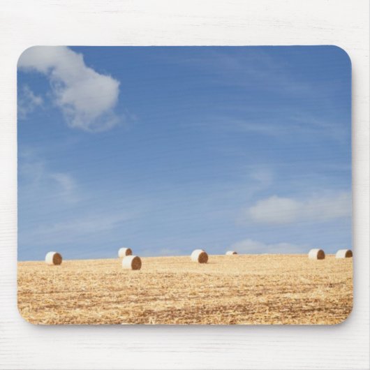 Hay Bales op het veld Muismat (Voorkant)