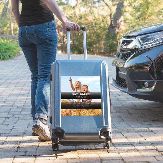 Hay Bales Sale Company Vehicle Adverting Sticker (Koffer Insitu)