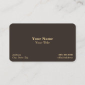 Hay Bales Visitekaartje (Achterkant)