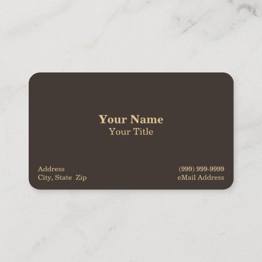 Hay Bales Visitekaartje (Achterkant)