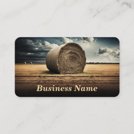 Hay Bales Visitekaartje (Voorkant)