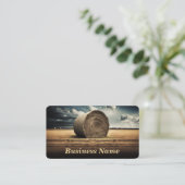 Hay Bales Visitekaartje (Staand voorkant)