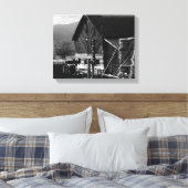 Hay Barn Canvas Afdruk (Insitu (Slaapkamer))