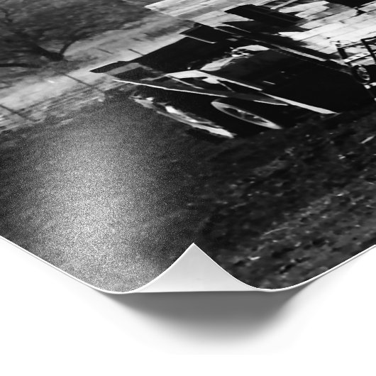 Hay Barn Foto Afdruk (Hoek)