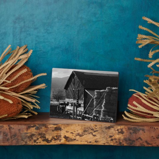 Hay Barn Fotoplaat (Zijkant)