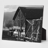 Hay Barn Fotoplaat (Zijkant)