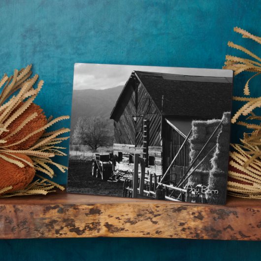 Hay Barn Fotoplaat (Zijkant)