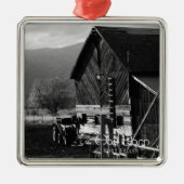 Hay Barn Metalen Ornament (Voorkant)