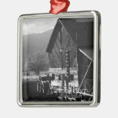 Hay Barn Metalen Ornament (Links)