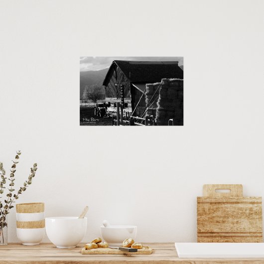 Hay Barn Poster (Keuken)