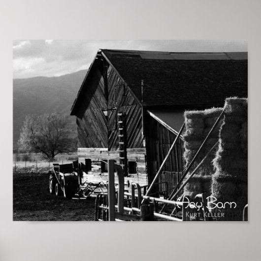 Hay Barn Poster (Voorkant)