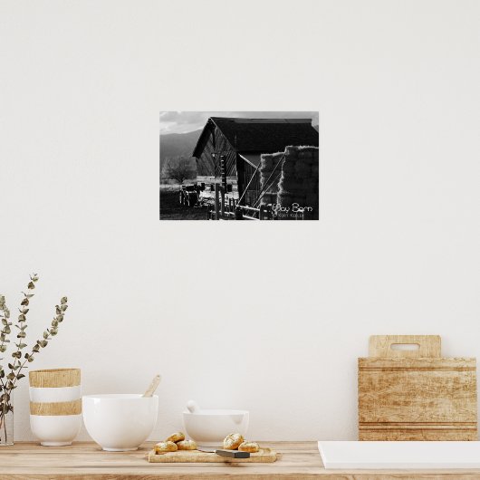 Hay Barn Poster (Keuken)