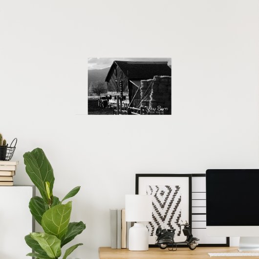 Hay Barn Poster (Thuiskantoor)