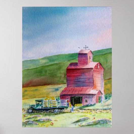 Hay Barn Print (Voorkant)