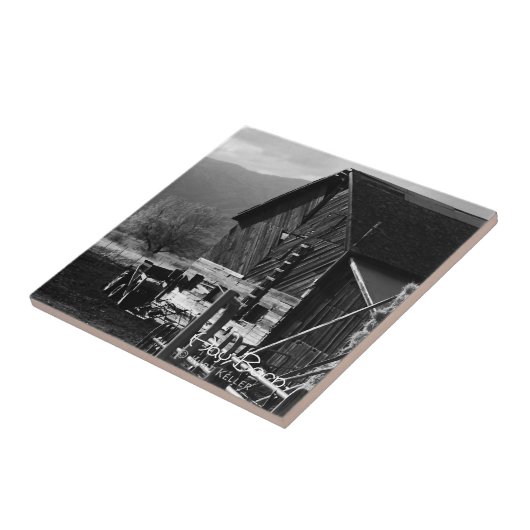 Hay Barn Tegeltje (Zijkant)