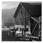 Hay Barn Tegeltje (Voorkant)