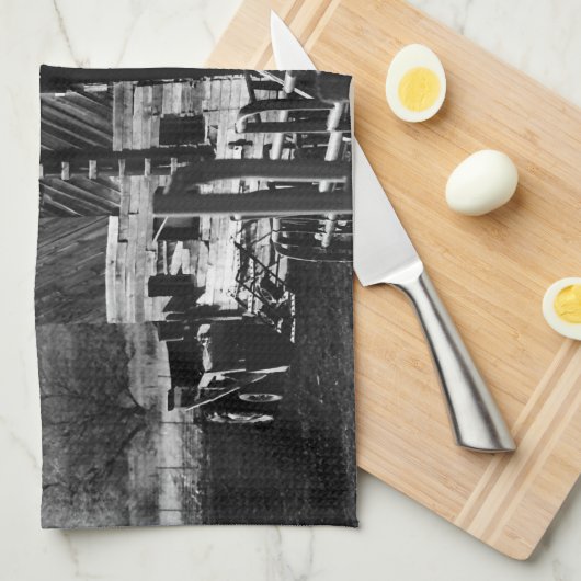 Hay Barn Theedoek (Quarter Fold)