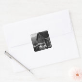 Hay Barn Vierkante Sticker (Envelop)