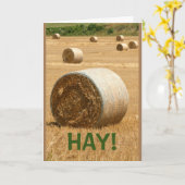 HAY! Binnenkort goed Kaart (Gele Bloem)