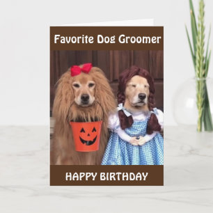 **HAY BIRTHDAY* FAVORITE ***DOG GROOMER * * KAART