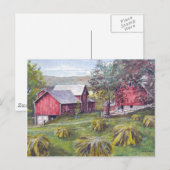 Hay Boerderijen bundels - briefkaart (Voorkant / Achterkant)
