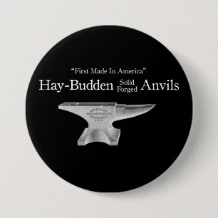  Hay-Budden Anvil Ronde Button 7,6 Cm