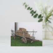 Hay Cart Briefkaart (Staand voorkant)