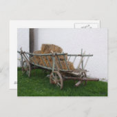 Hay Cart Briefkaart (Voorkant / Achterkant)