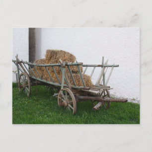 Hay Cart Briefkaart