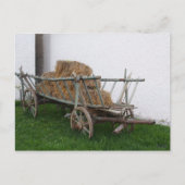 Hay Cart Briefkaart (Voorkant)