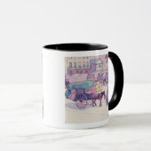 Hay Carts, Cumberland Market (olie op doek) Mok (Voorkant rechts)