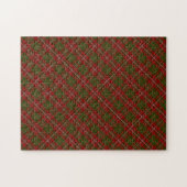 Hay Clan Tartan Plaid Pattern Legpuzzel (Horizontaal)