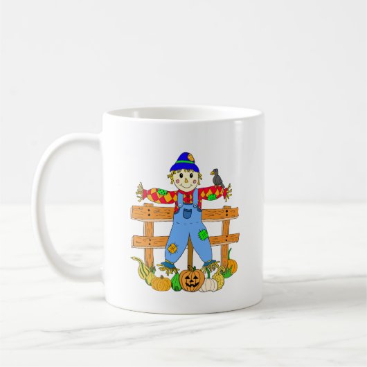 Hay daar, ik heb mijn Coffee Scarecrow Pun nodig Koffiemok (Links)