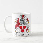Hay Family Crest Koffiemok (Links)