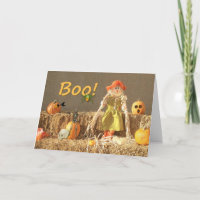 Hay Girl-Boo-Kaart