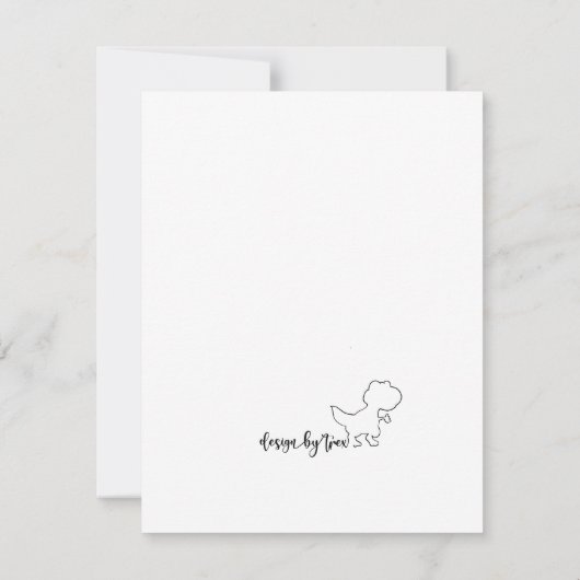 Hay heifers it’s a party kaart (Achterkant)