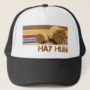 hay hun hay bale Funny Boerderij Life Country Hayf Trucker Pet